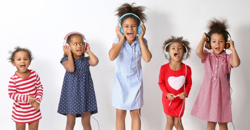 podcast per bambini cuffie