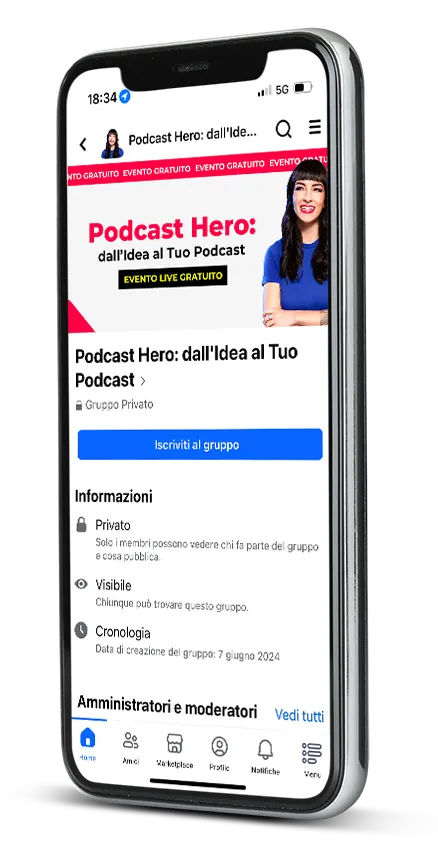 podcast community rossella pivanti Podcast Hero - dall’Idea al Tuo Podcast