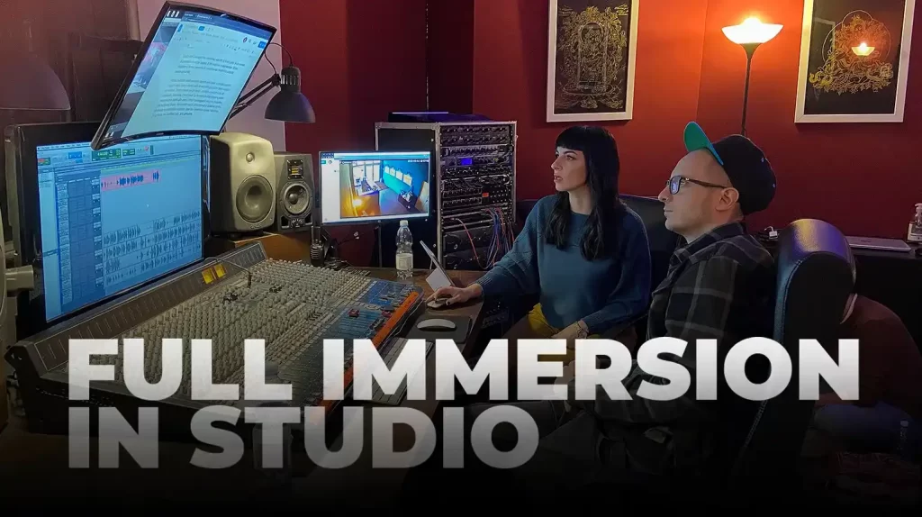 full immersion in studio